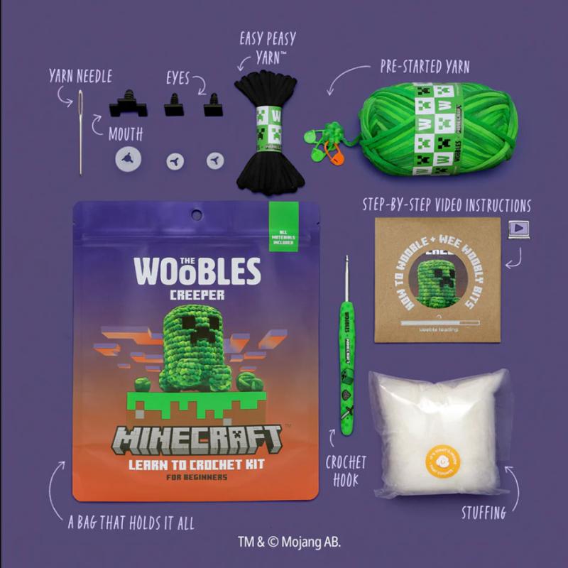 WOOBLES MINECRAFT THE CREEPER