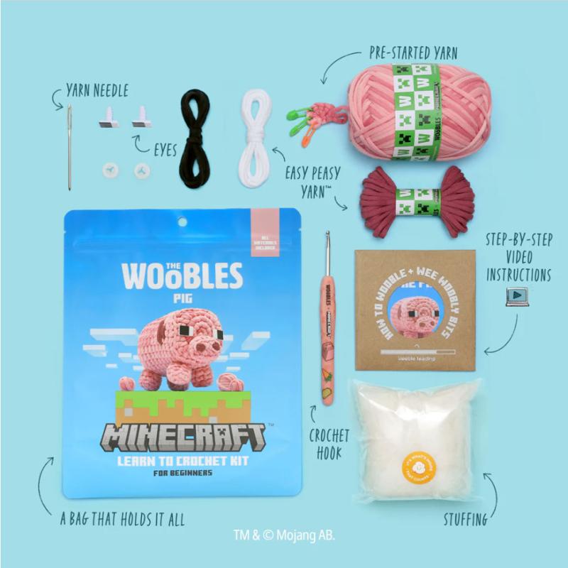 WOOBLES MINECRAFT PIG