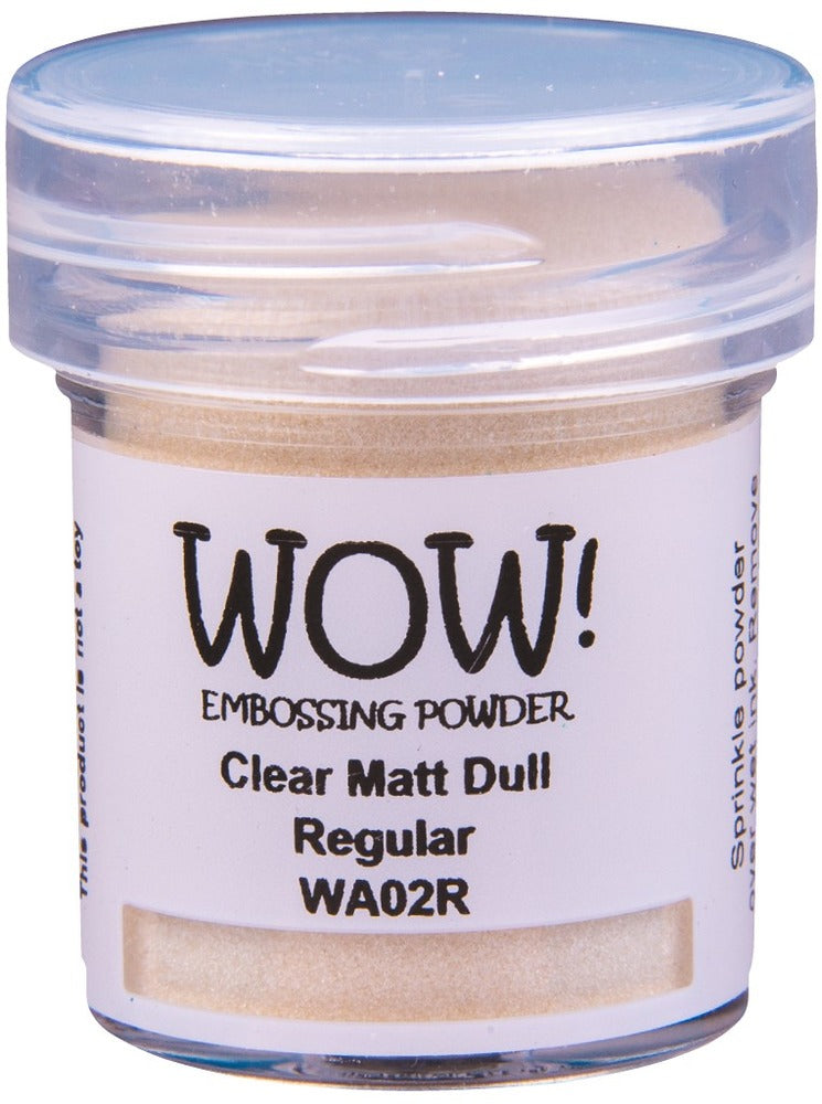 WOW! Clear Matte Embossing Powder, Regular