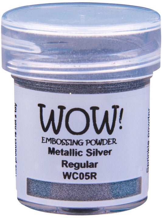 WOW! Metallic Embossing Powder, Regular - Silver