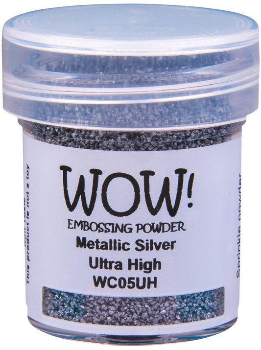 WOW! Metallic Embossing Powder, Ultra High - Silver