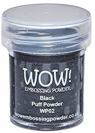 WOW! Puff Embossing Powder, Regular - Black