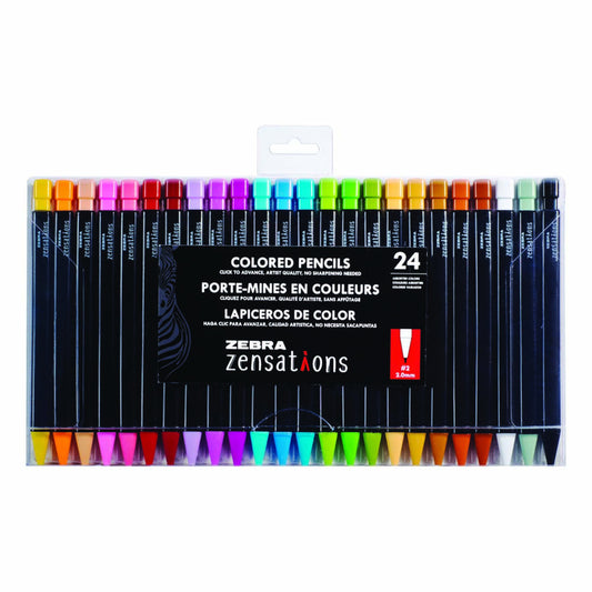 Zensations Coloured Mechanical Pencil Set (24pc)