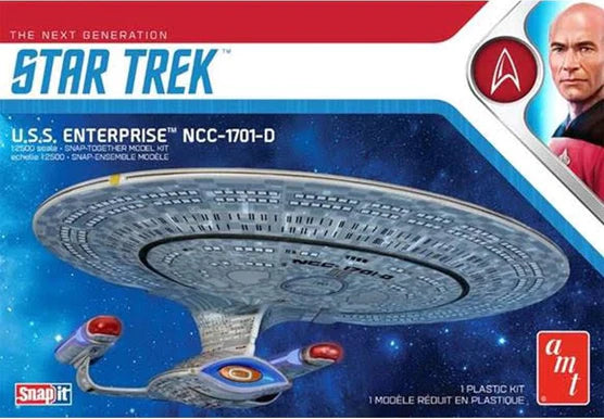AMT1126 1/2500 Star Trek The Next Generation USS Enterprise NCC1701D