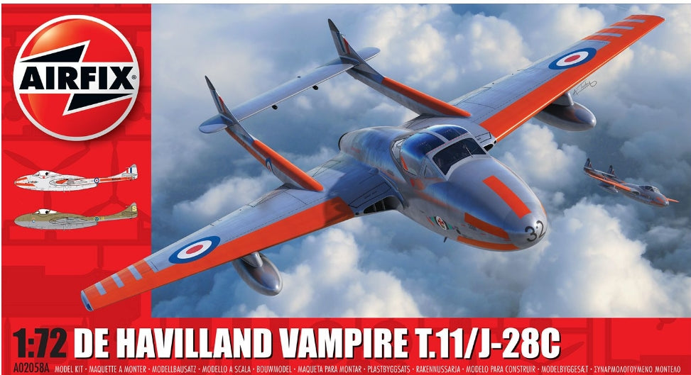 deHavilland Vampire T.11/J-28C - A02058A