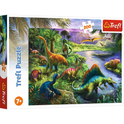 PUZZLE - PREDATORY DINOSAURS - 200pc