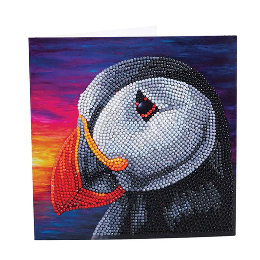 CA Card Kit: Puffin Sunset