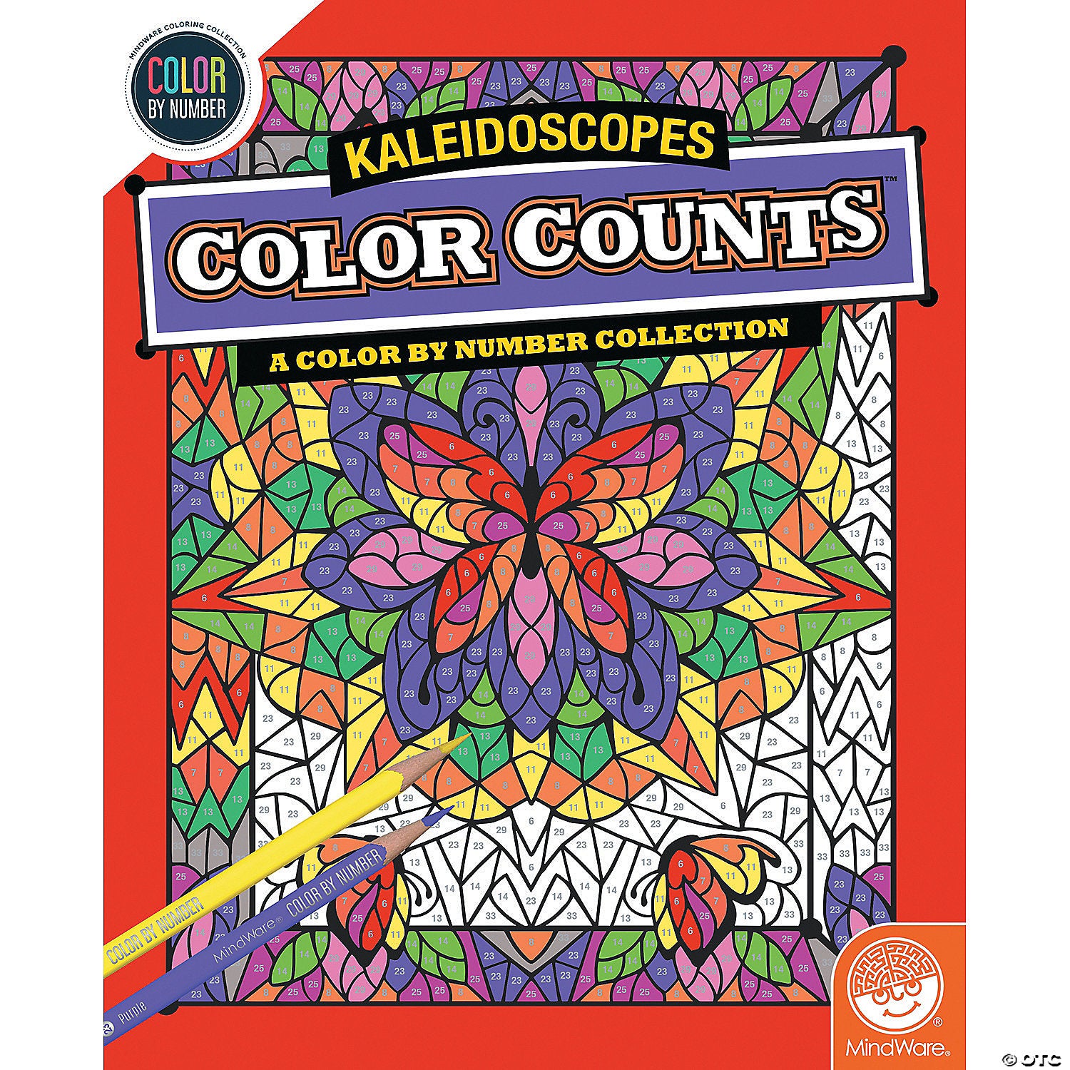 Color Number Craft Color by Number Color Counts: Kaleidoscope – Crafts N' Things Hobbies ...