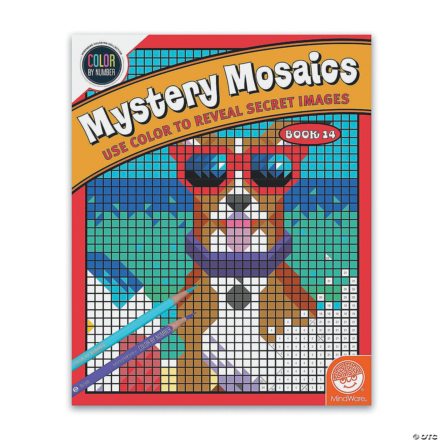 Color By Number Mystery Mosaics: Book 14 ??? Crafts N' Things Hobbies & Games