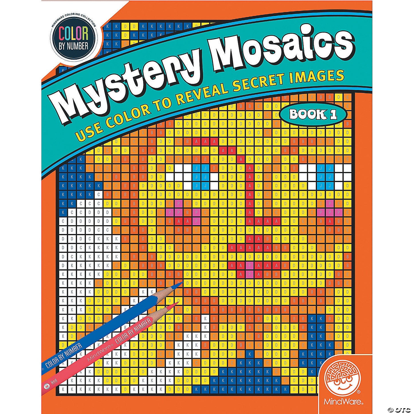 Color By Number Mystery Mosaics: Book 1
