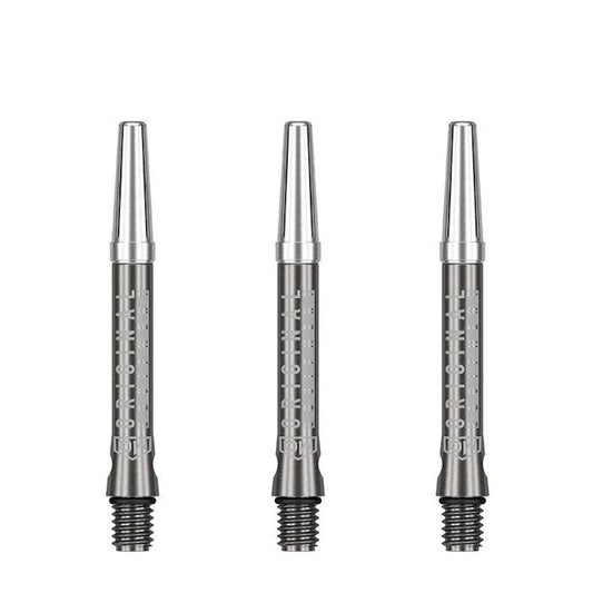 DW Top Spin Grooved Shafts -  Gun Metal Midi