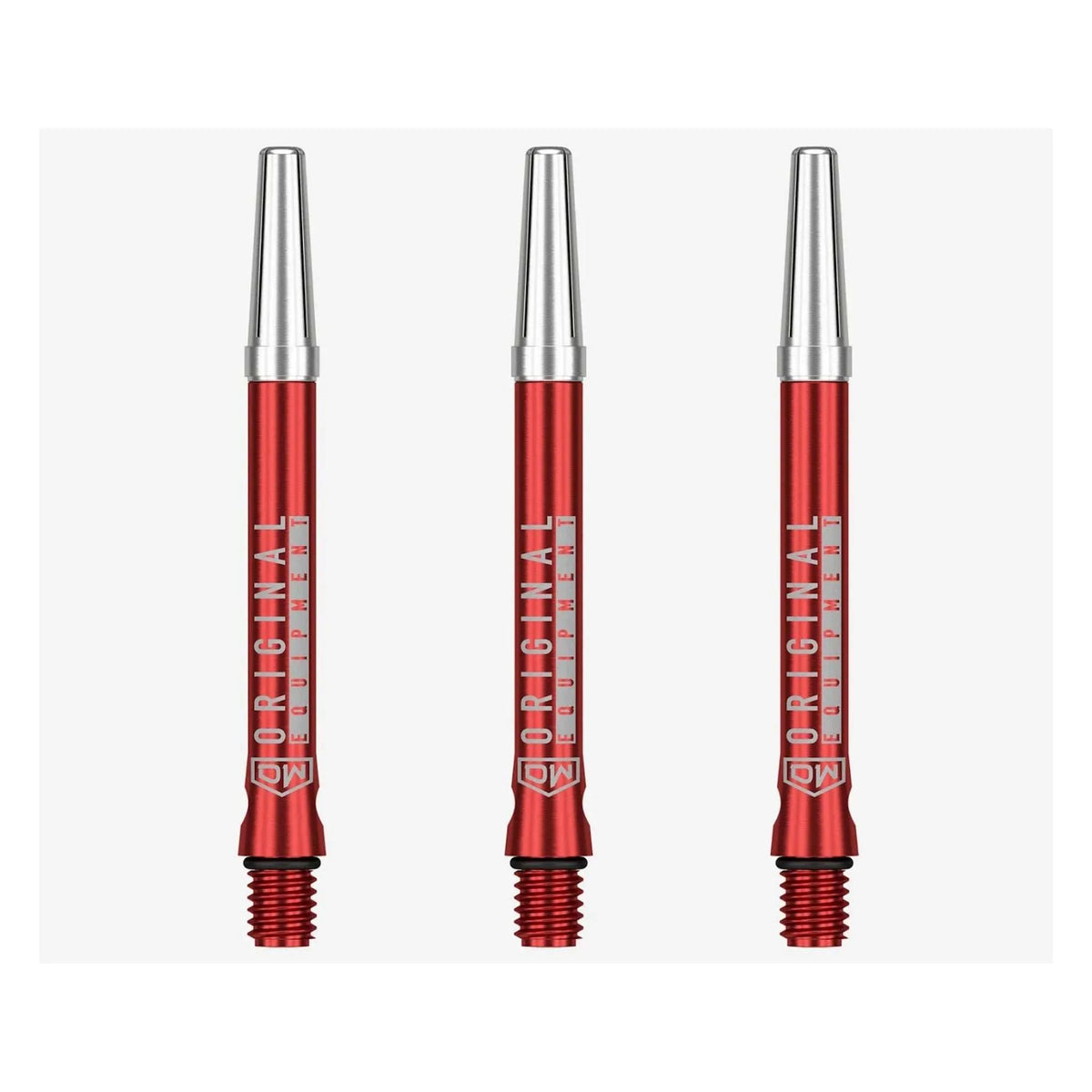 DW Top Spin Grooved Shafts - Red Midi