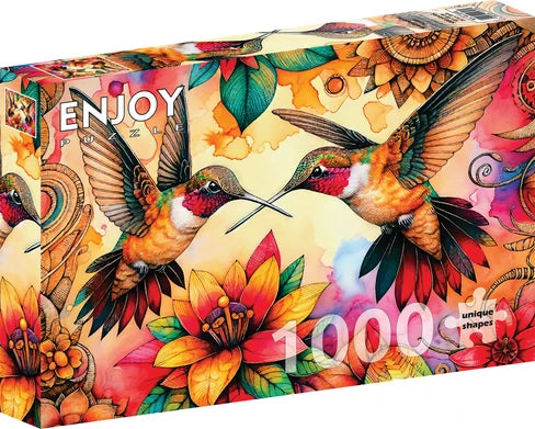 1000 Piece Hummingbird Haven