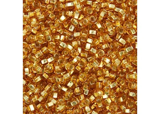 CZECH SEED BEAD APX 22G VIAL 10/0 S/L GOLD