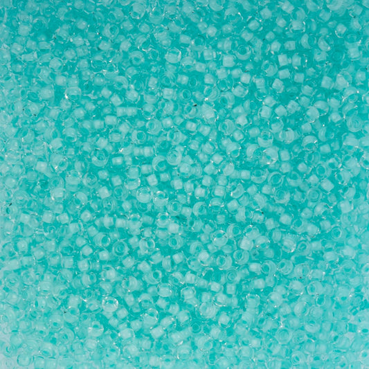 Czech Seed Beads apx. 22g Vial 10/0 C/L Light Mint Terra Color