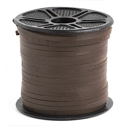 LEATHER LACING CORD 3mm DARK BROWN