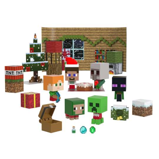 Minecraft Mob Head Minis Advent Calendar