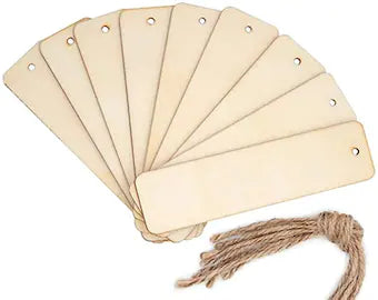 Wooden Blank Bookmarks