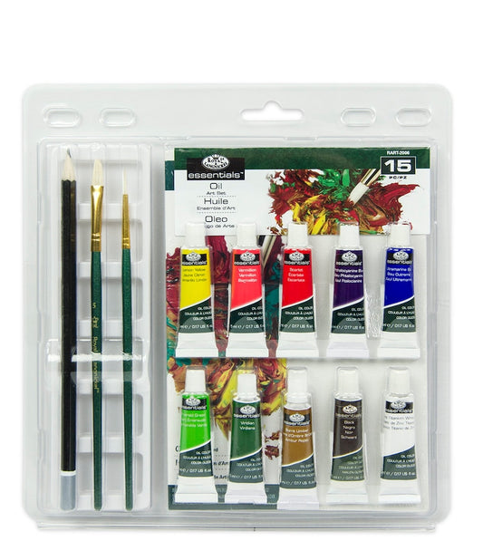 Essentials Clamshell Artist Set, OIL (15pc)