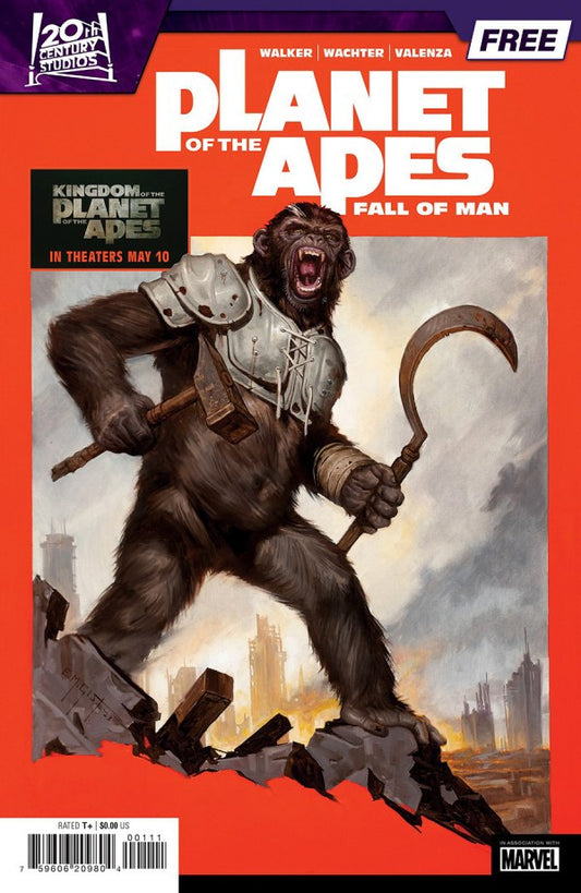 Planet of the Apes: Fall of Man Sampler #1