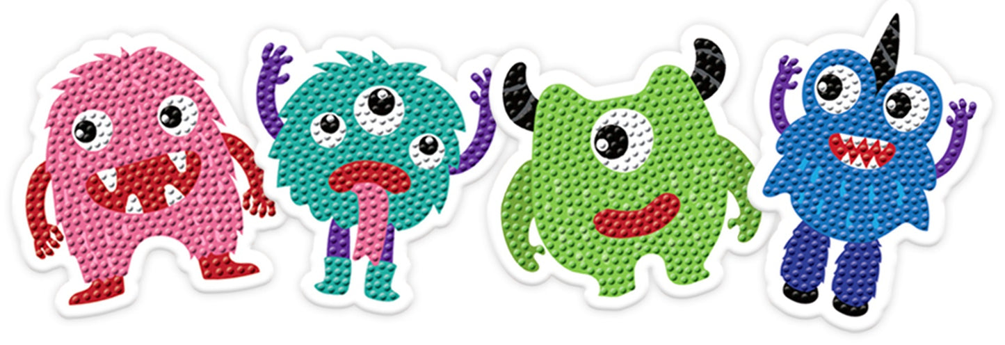 Krafty Kids Kit: 7cm DIY Diamond Painting Fridge Magnet Kit