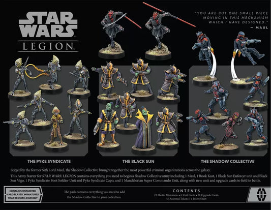 Star Wars: Legion: Shadow Collective Starter Set