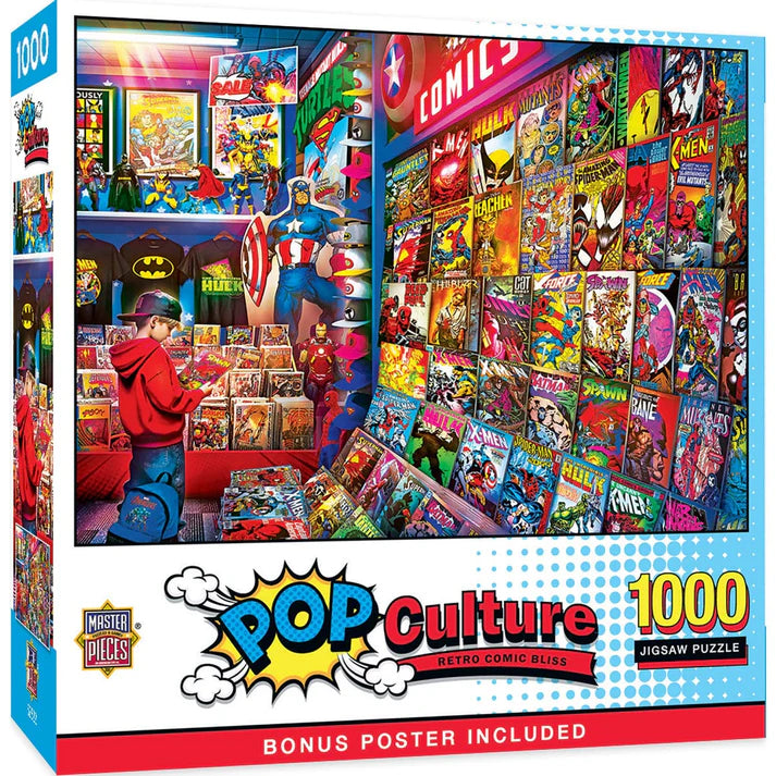 Pop Culture - Retro Comic Bliss 1000 Piece Puzzle