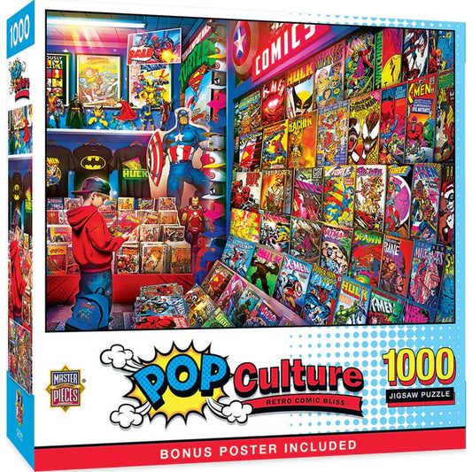 Pop Culture - Retro Comic Bliss 1000 Piece Puzzle