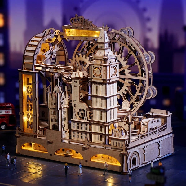 ROKR 3D Wooden Puzzle, Marble Travel - London