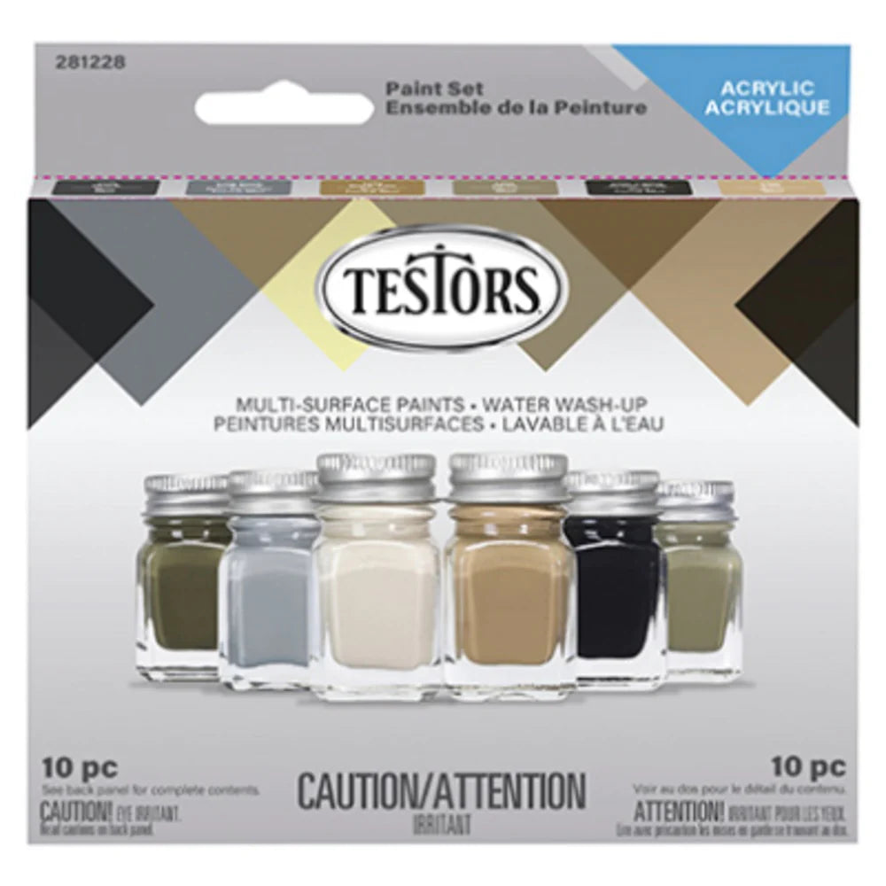 Testors 281228 Acrylic Paint Set 281228