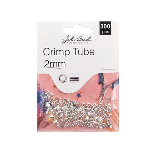 Must Have Findings - Crimp Tube 2mm Silver 300pcs