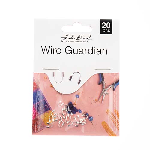 Must Have Findings - Wire Guardian 4x4mm Silver 20pcs