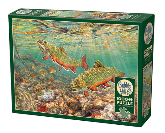 Cobble Hill Brook Trout 1000pc Puzzles