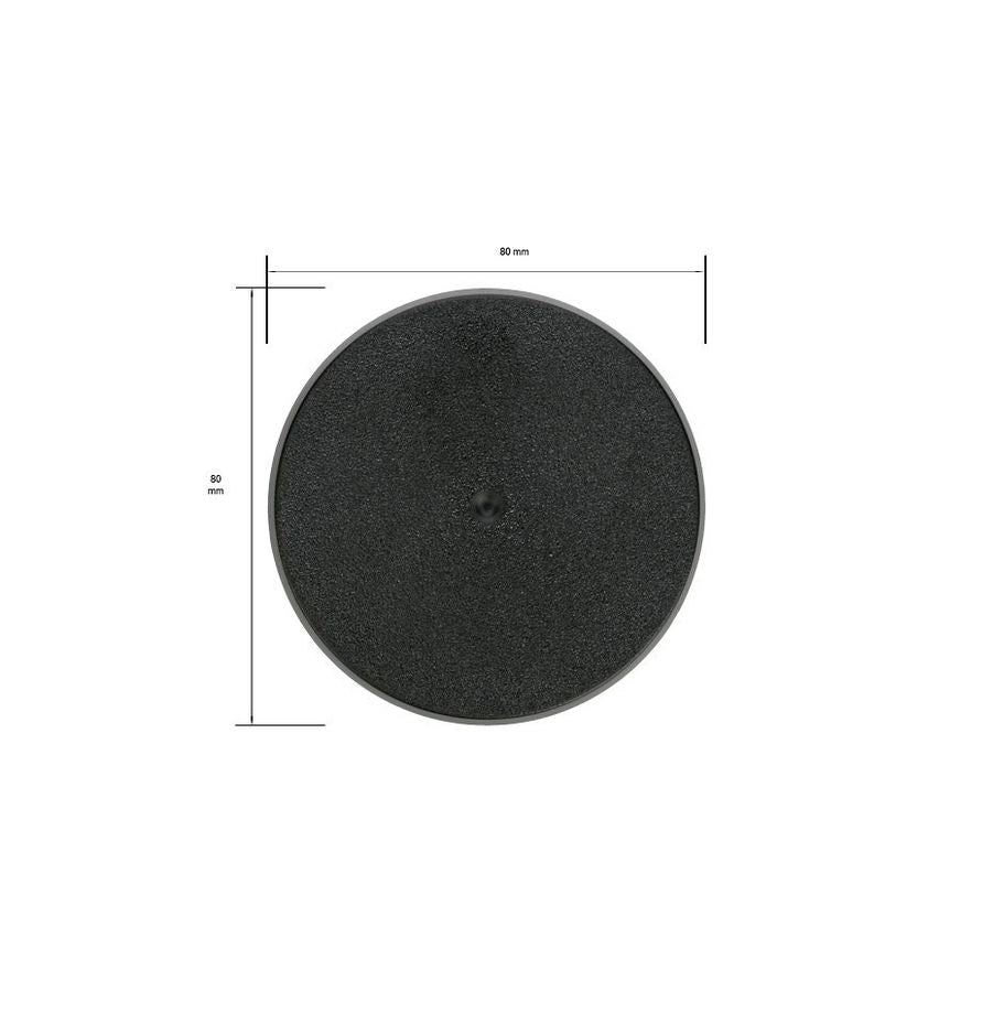 Bases: Citadel 80mm Round