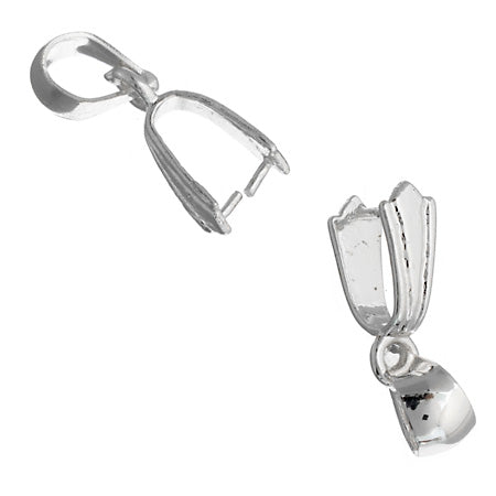 BAIL FANCY FLARE 7.5mm w/7mm LOOP SILVER