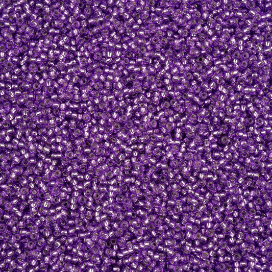 Czech Seed Bead 11/0 Vial S/L Grape Solgel