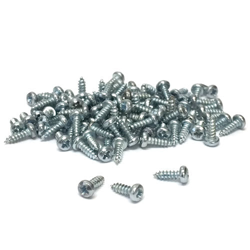 Steel Screws - Round Head #2 x 1/4"