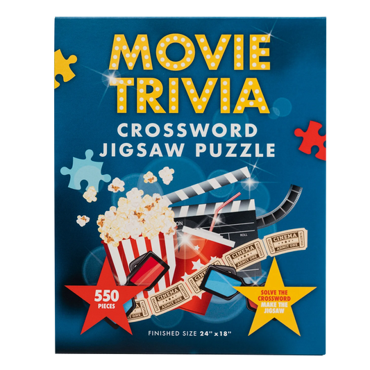 Babalu Crossword Jigsaw Puzzle - Music from Great Movies 550pcs