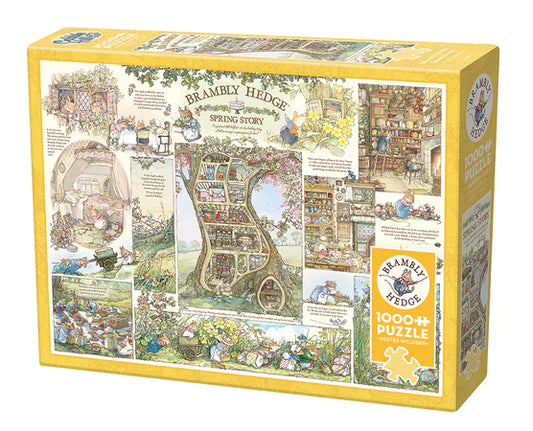 1000pc Puzzle Cobble Hill Brambly Hedge Spring Story