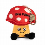 "I'm a Fungi" Mushroom Plush Bag Charm