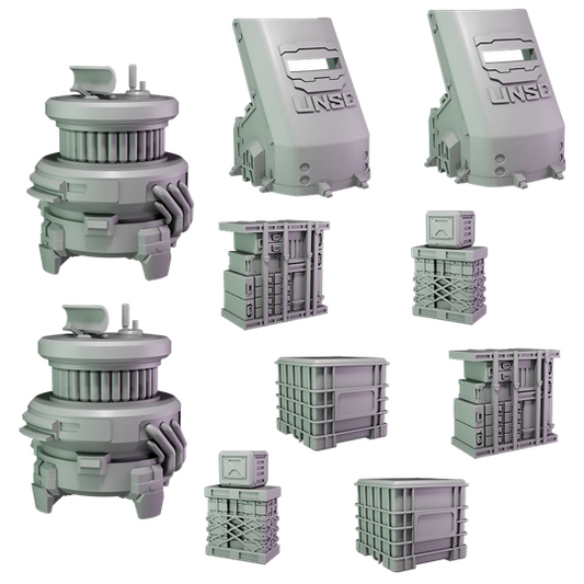 HALO: FLASHPOINT UNSC SCENERY SET