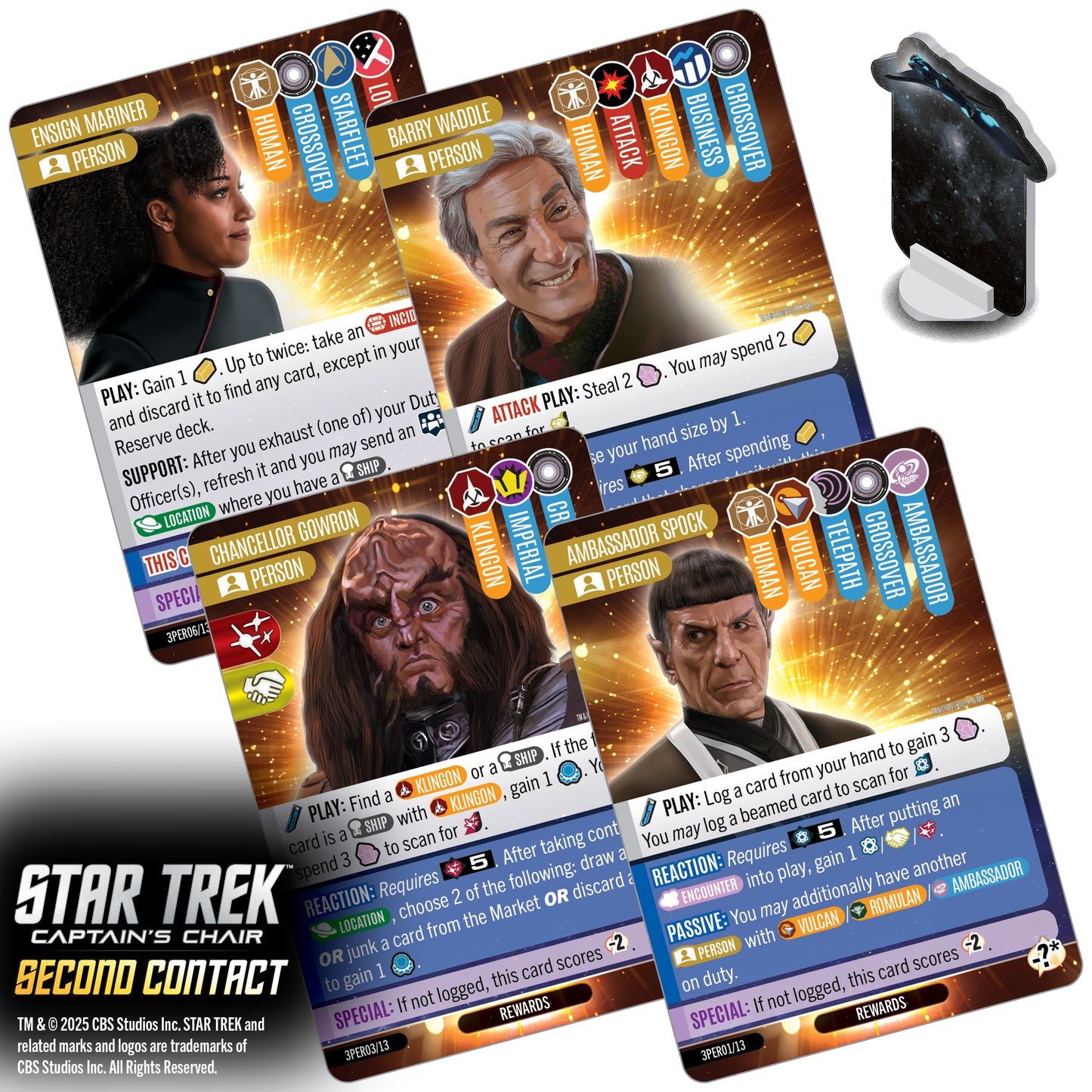 STAR TREK: CAPTAIN'S CHAIR - SECOND CONTACT