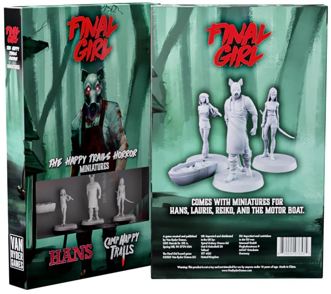FINAL GIRL HAPPY TRAILS HORROR MINIATURES