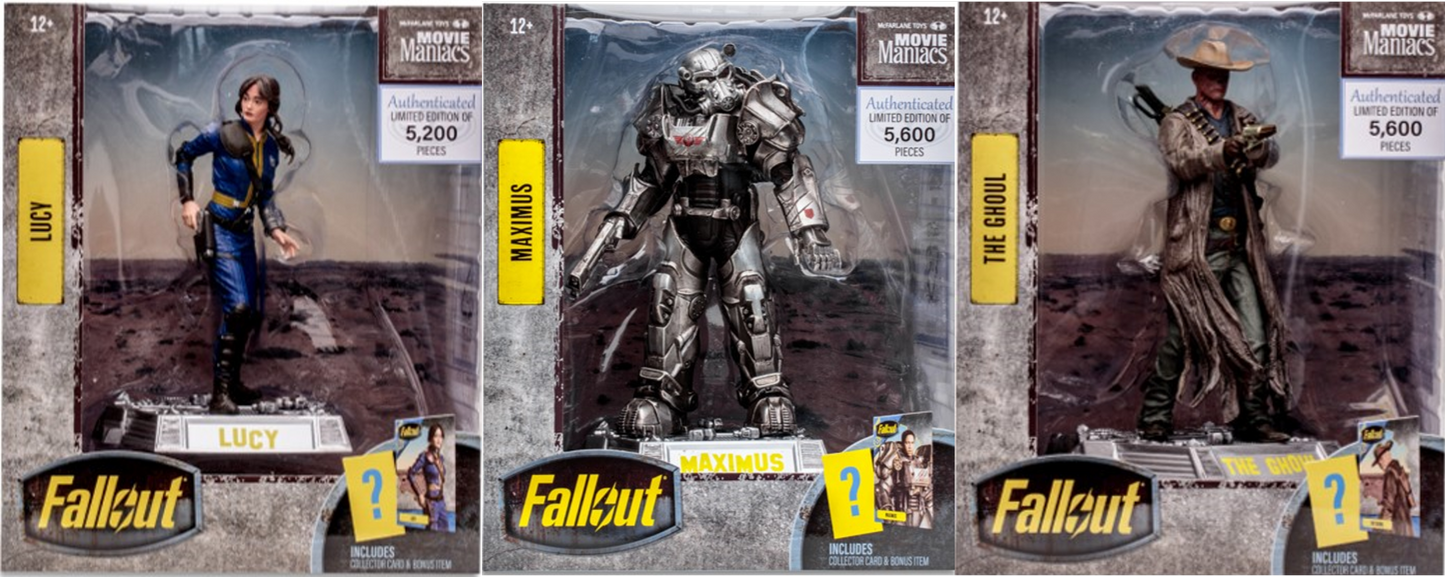 MOVIE MANIACS 6" POSED - FALLOU