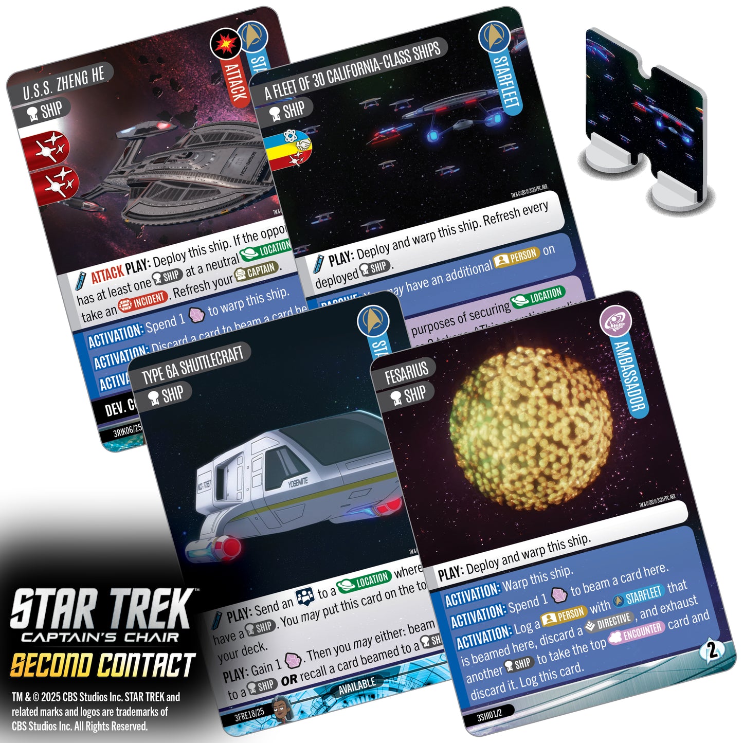 STAR TREK: CAPTAIN'S CHAIR - SECOND CONTACT