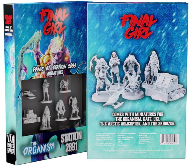 FINAL GIRL PANIC AT STATION 2891 MINIATURES
