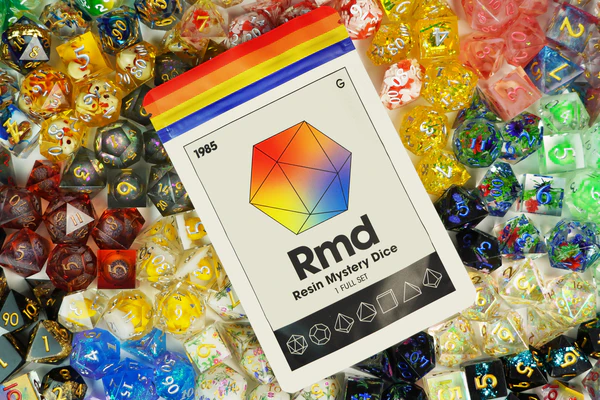 SHARP EDGE RESIN MYSTERY DICE