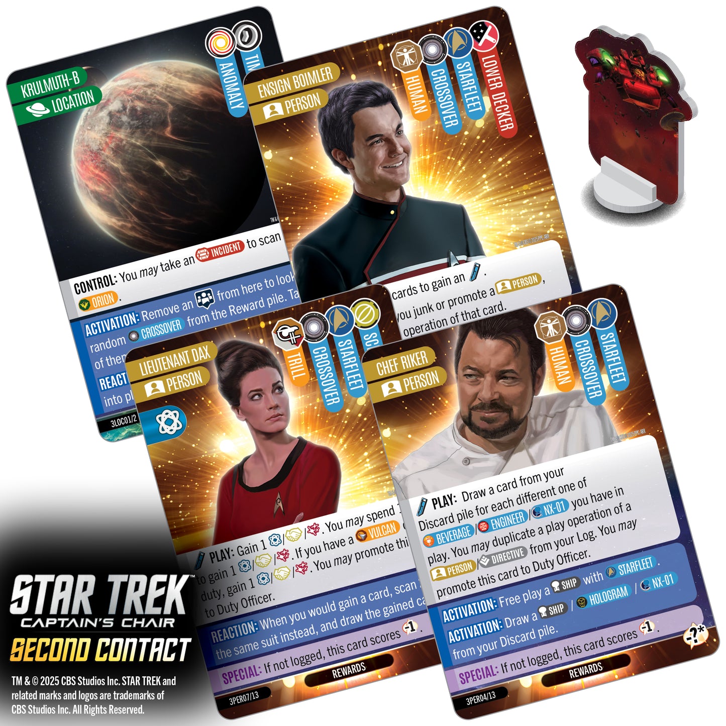 STAR TREK: CAPTAIN'S CHAIR - SECOND CONTACT