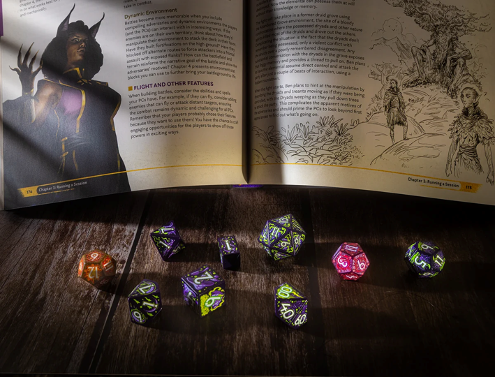 DAGGERHEART HOPE & FEAR 9-DIE RPG SET WITCH