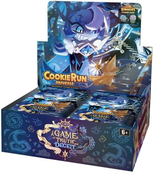COOKIERUN TCG SET 4 A GAME OF TRUTH AND DECEIT BOOSTER PACKS
